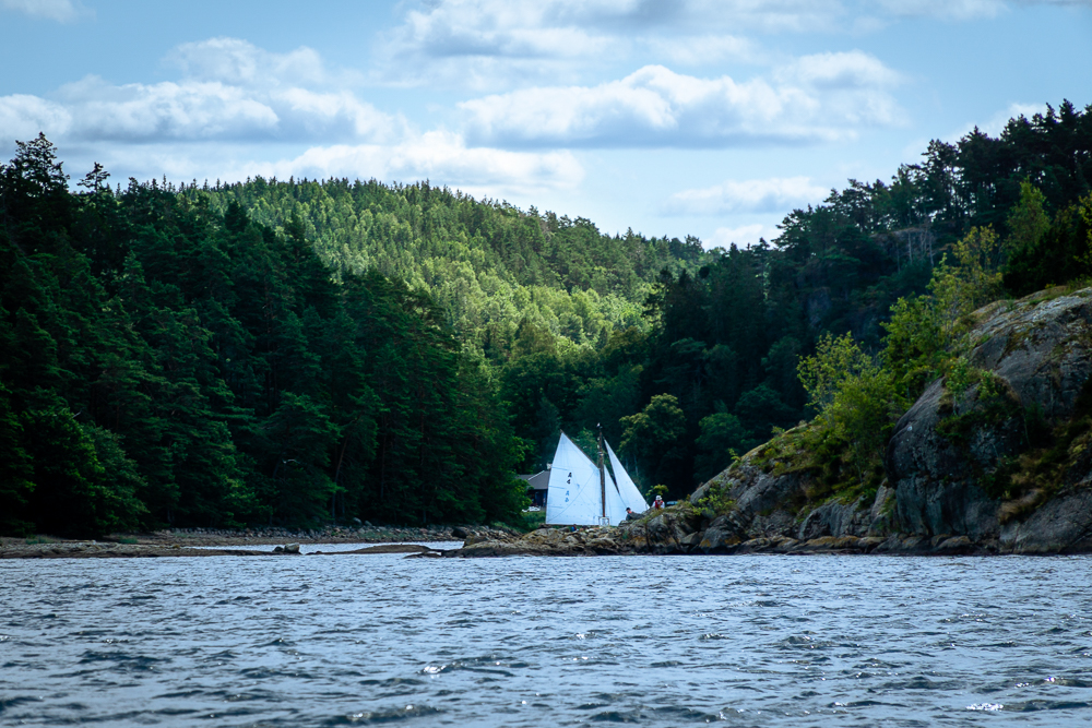 Gaffelrigger bag klipper